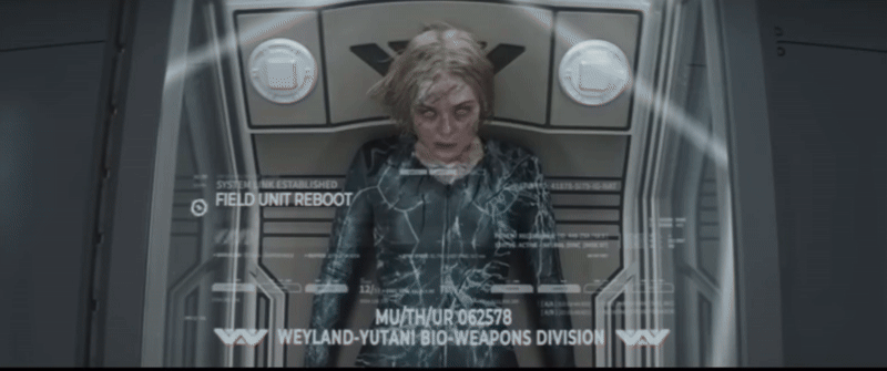 r/shittymoviedetails - In Predator: Badlands (2025), Elle Fanning plays a woke bisectual android