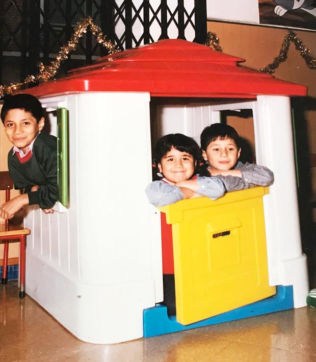 Gianluca a los 6 años. 
