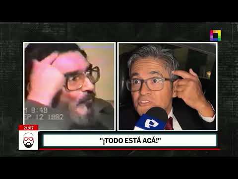 José Domingo Pérez copia gesto de Abimael Gúzmán: No me ...