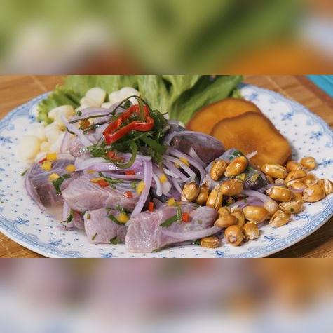 El ceviche de bonito es un manjar... ¡pruébalo! 