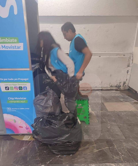 movistar sexo en publico