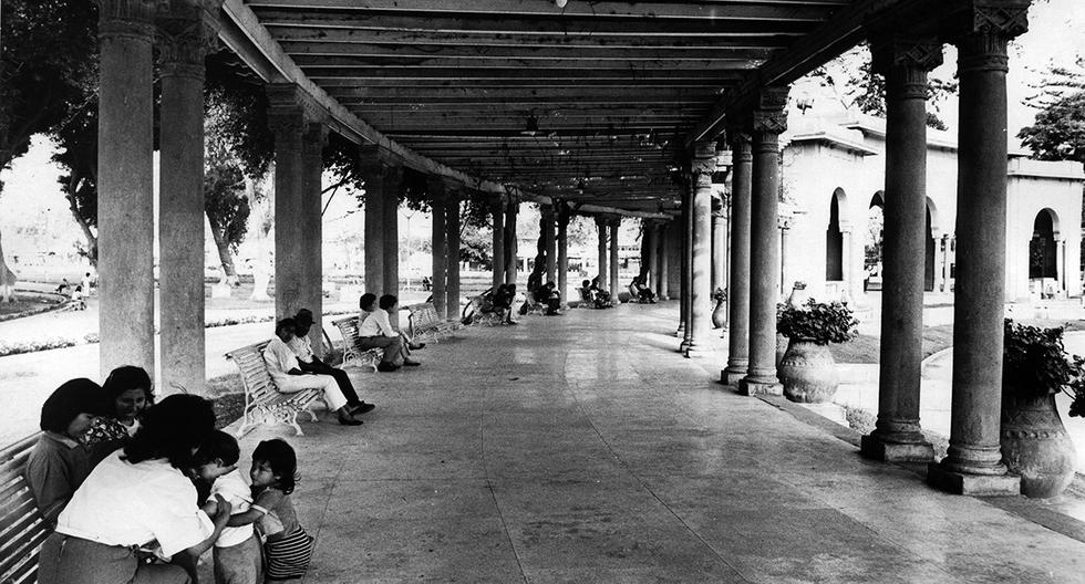 Lima, 8 de diciembre 1987. Muchas años después de su apertura al público en 1929, el añorado Parque de la Reserva acogía a todos los peruanos, de diversa condición socioeconómica. Lejos estaba ya de esa costosa y recargada inauguración con el presidente Leguía a la cabeza. (Foto: Mario Torreblanca / GEC Archivo Histórico)