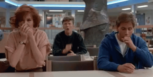 Cough GIF - Breakfast Club Judd Nelson Coughing - Discover & Share GIFs