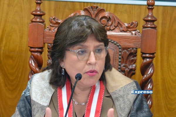 Diario expreso - Poder Judicial suspende resolución de JNJ y ordena reposición de Delia Espinoza como fiscal de la Nación