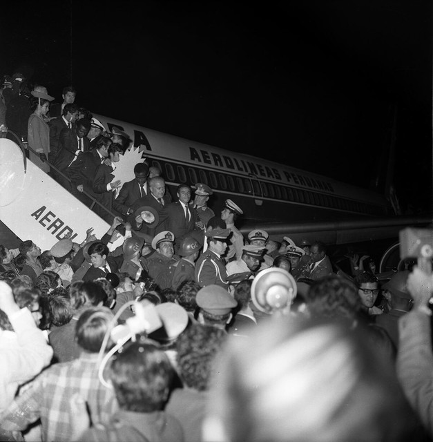 La noche del 2 de setiembre de 1969 fue la locura en el Jorge Chávez. La Bicolor volvía de Argentina clasificada al Mundial de México 70. (Foto: Archivo Histórico de El Comercio)