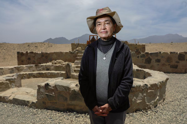 Ruth Shady sostiene que Peñico mantiene la tradición arquitectónica Caral, como los edificios públicos con plazas circulares, pero también tuvieron diseños cuadrangulares, algo que no se ve en Caral. (Foto: Julio Reaño/@photo.gec)