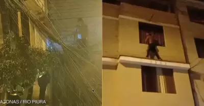 Presunto ladrón intentó huir, pese a intentar escapar por los techos
