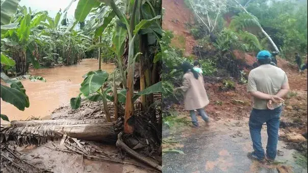 Tras las fuertes lluvias ocurridas el pasado 26 de enero, el río Anapati se desbordó al promediar las 2 de la madrugada del 28 de enero . 