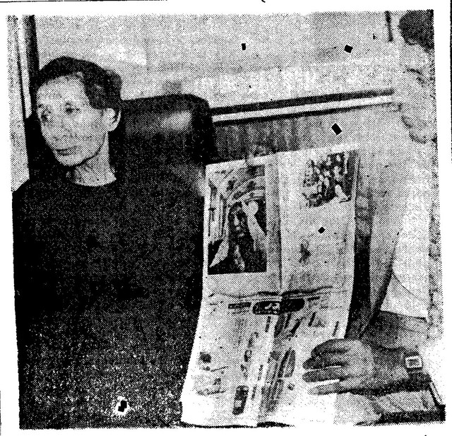 A la izquierda, Esperanza Olayo de Matsuraki, quien a los 66 años regresó al Perú en 1980, para contar su historia. (Foto: Archivo Histórico de El Comercio) 