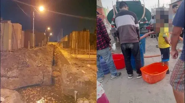 Los vecinos se han visto en la obligación de comprar agua y caminar largos tramos para conseguir este recurso hídrico. 