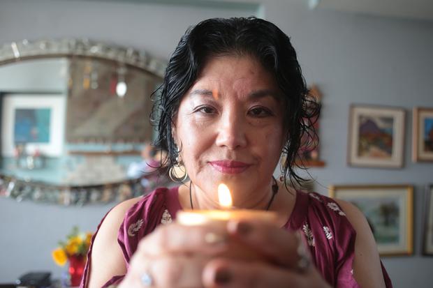 Además de vidente, Coty Zapata es doctora en antropología, economista, y administradora. Se hizo famosa en los años 8o y 90 por sus revelaciones proféticas. (Foto: Juan Ponce/ El Comercio)