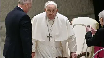El pontífice, de 88 años, 