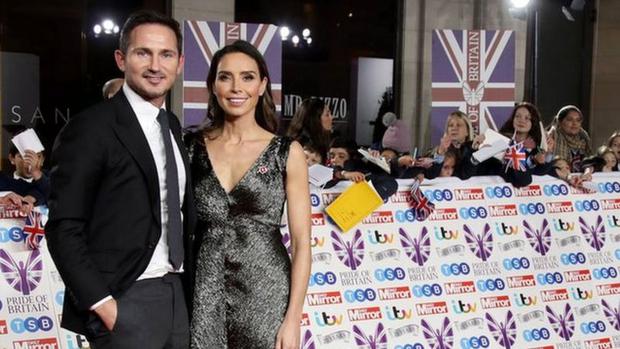 Frank y Christine Lampard. (Getty Images).