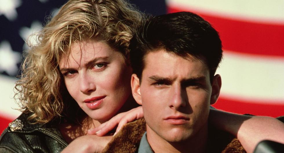 Kelly McGillis y Tom Cruise. (Foto: Agencia AP)