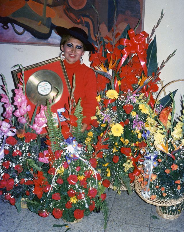 Durante 55 años de carrera, La Novia del Perú ha obtenido cuatro discos de oro. El primero fue por la producción Rosa Hermosa, donde grabó el famoso versión del Pío, pío. 