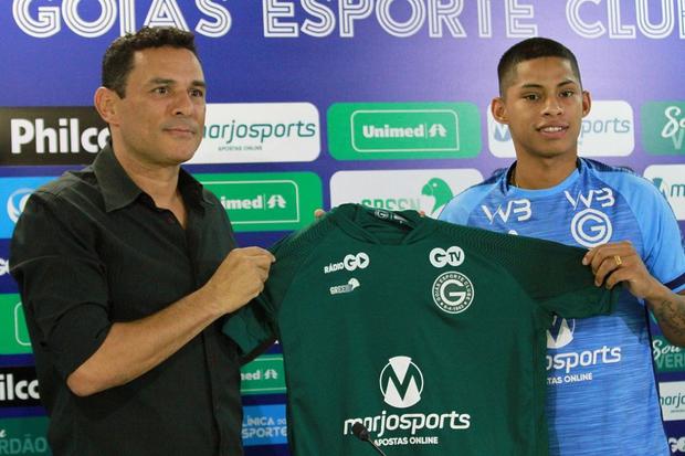 Kevin Quevedo llegó a Goiás de Brasil en febrero de 2020
