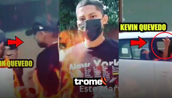 Kevin Quevedo ampayado en fiesta covid, golpea a periodista y lo amenaza con gesto de ‘pistola’